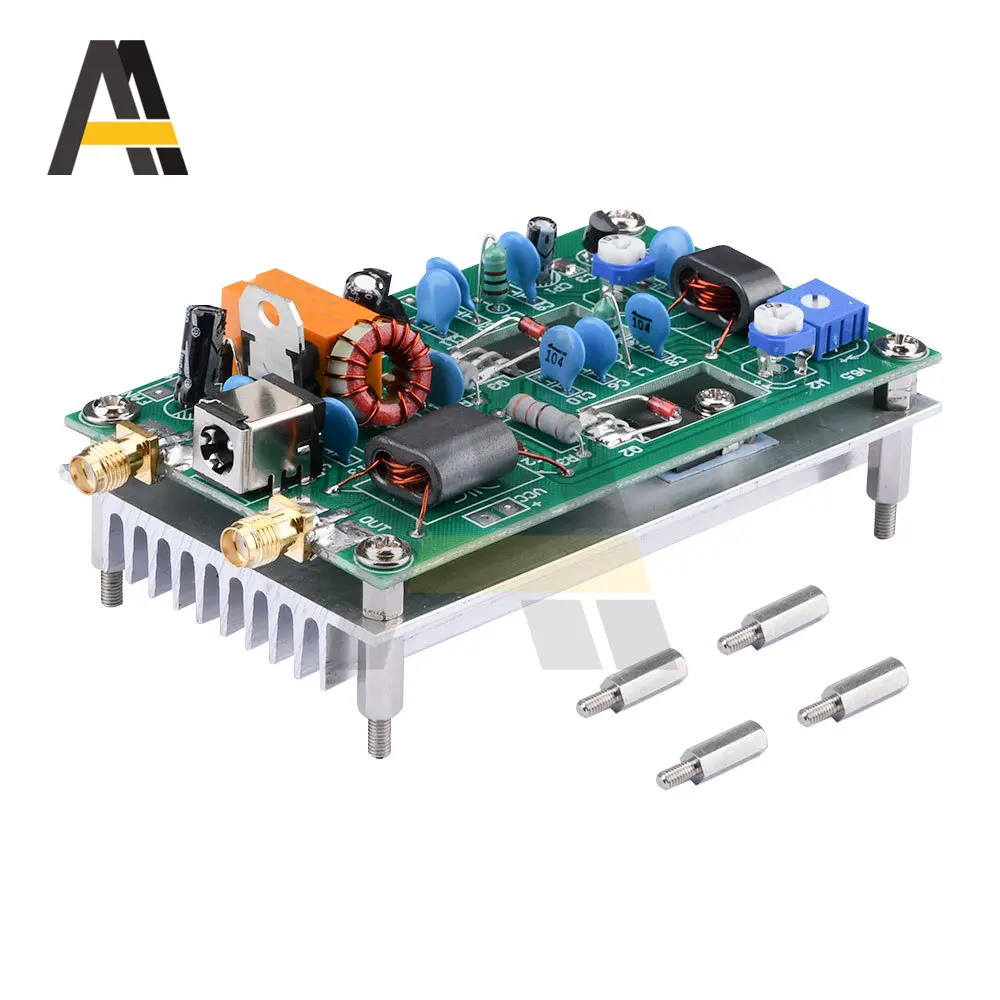 Imagem -03 - Placa de Amplificador de Potência de Ondas Curtas Placa Acabada cw Ssb Linear Alta Freqüência dc 5.5x2.1 Dc1213.8 v 30w