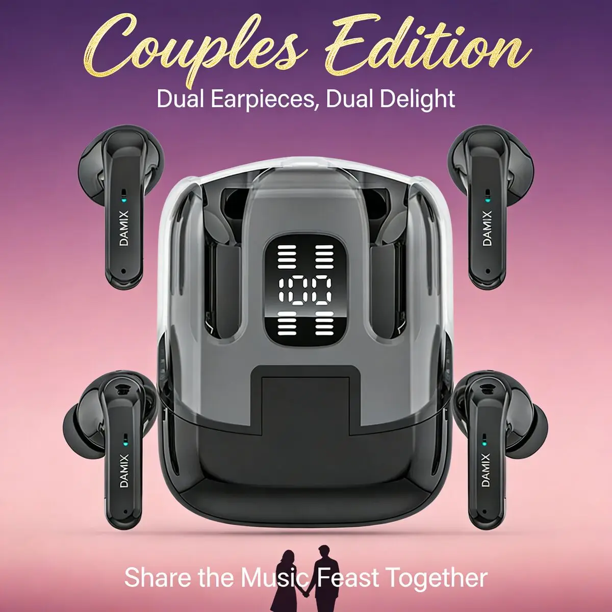 무선 블루투스 이어폰 고화질 음성 스테레오 통화 소음 감소 단면 핸즈프리 이어폰 IPX4 방수