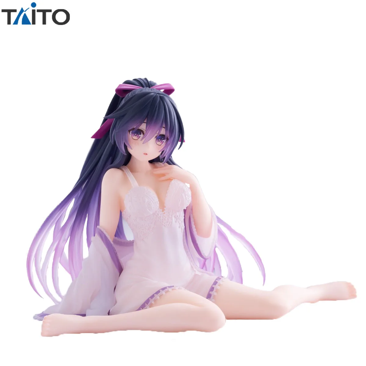 TAiTO  Desktop Cute DATE ALIVE IV Yatogami Tohka Nightwear Ver. Anime Figure Action Figure Model Decoration Collection Toys