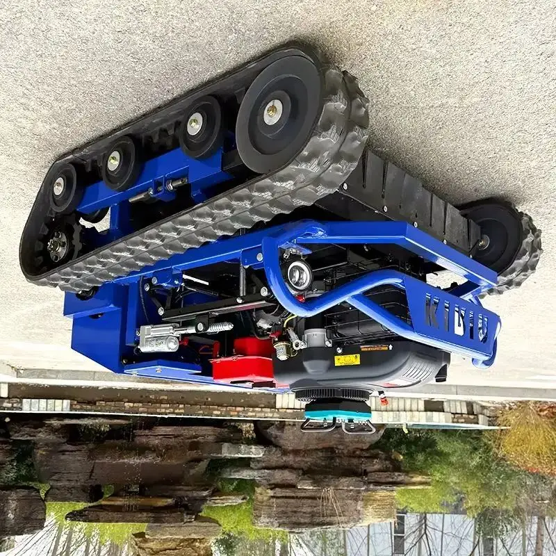 Robot koszący trawę na zamówienie, najlepsza cena, automatyczny, z zerowym promieniem skrętu, elektryczny start, zdalnie sterowany, do nieużytków, sadów, zdalne sterowanie