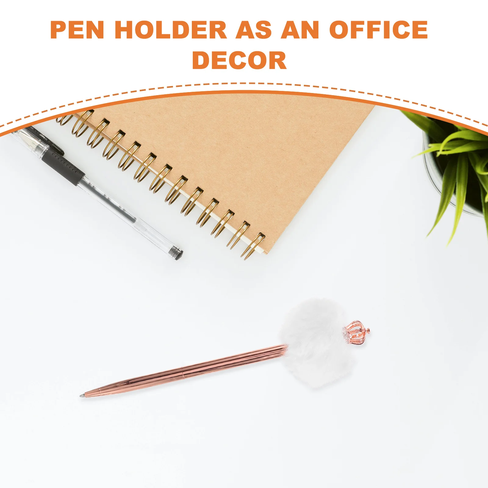 

2pcs Pens Cute Ballpoint Pens For Students Free-Flowing Ink Smooth Writing Fast Dry Portable Lightweight Office Desk