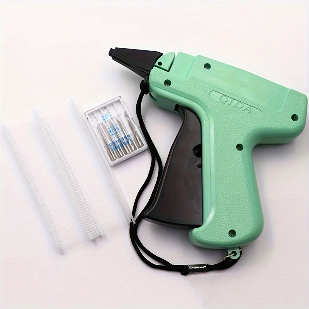 Tagging Gun For Clothing Retail Price Label Gun Standard Tag Attacher Set With 5 Needles And 1000pcs Barbs For Store Warehouse