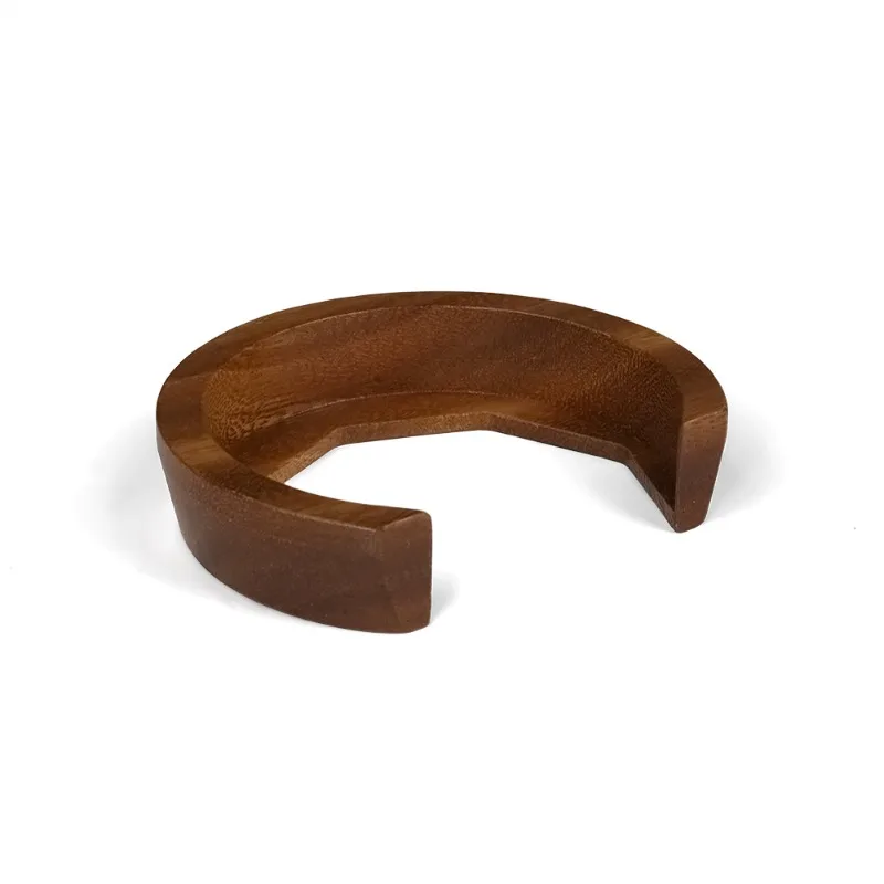 Suitable for e61 series coffee machine accessories brewing head walnut solid wood anti-scalding ring heat shield