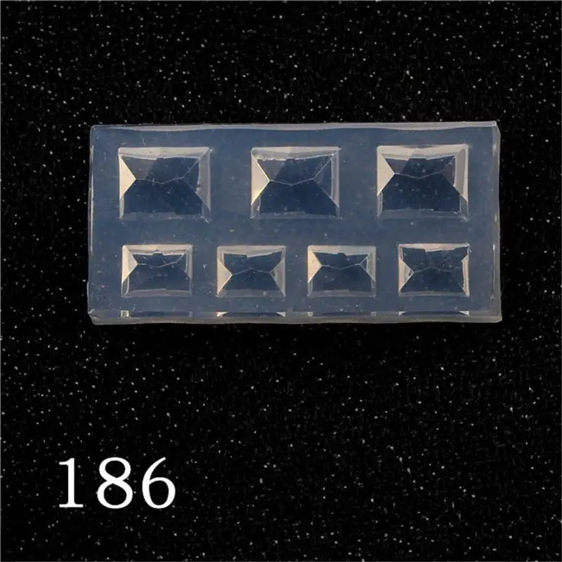 

R1WE Pack of 22 Multifuntional Small Silicone Molds for Nail Art Decorations Featuring Leaves Flowers Animals Art Molds