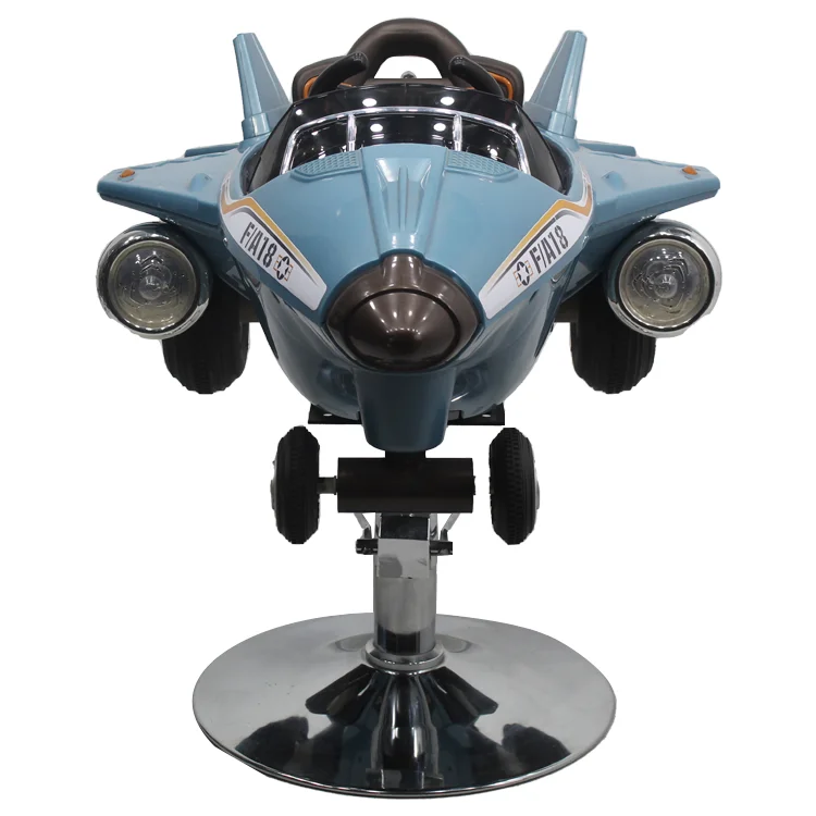 Commercial Durable Metal Furniture Kids Car Airplane Salon Barber Chair For Beauty And Barber Shops