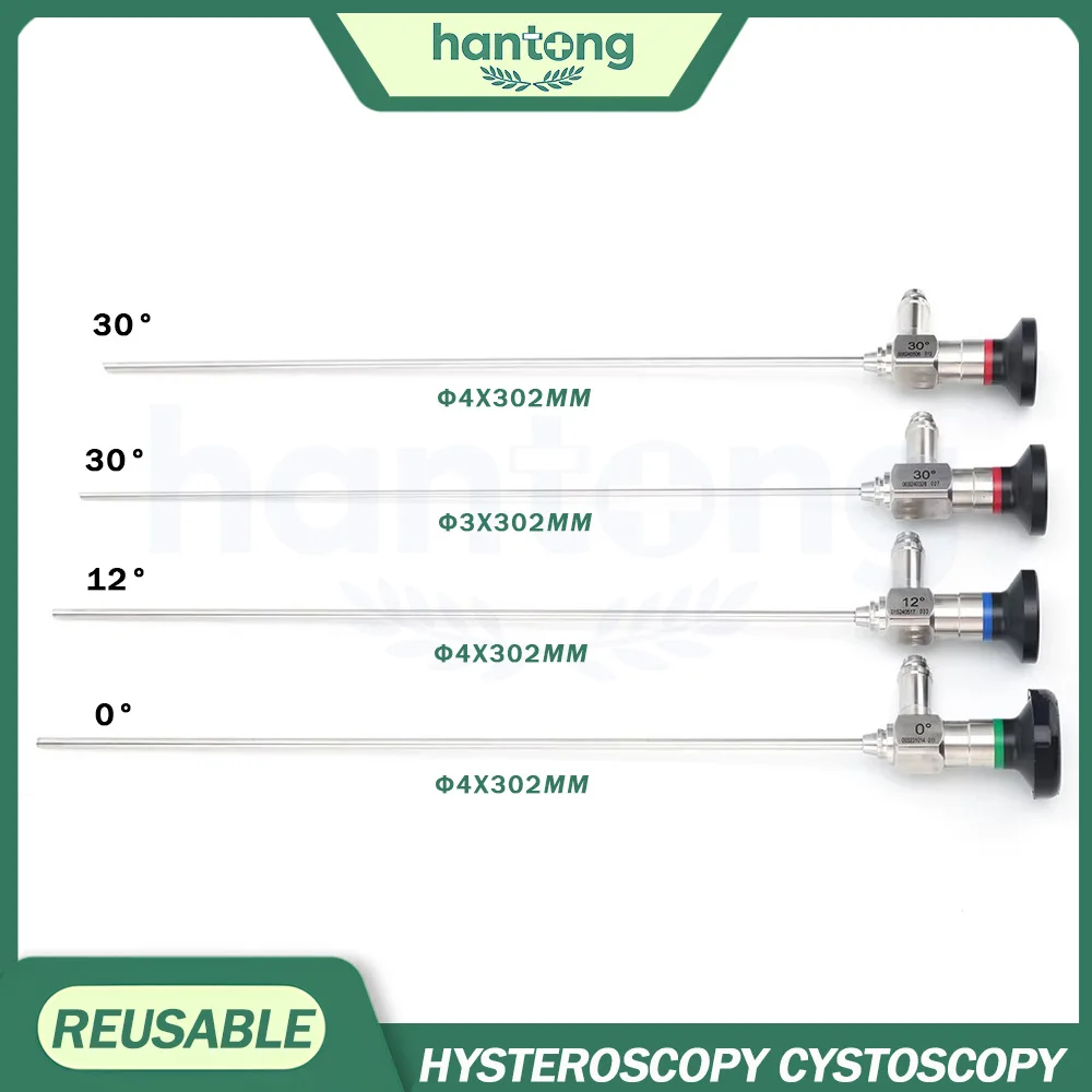 Hot Sales Hysteroscopy Surgical Instruments Cystoscope 4mm 3mm,urology Rigid Endoscope Cystoscope Set Gynecology