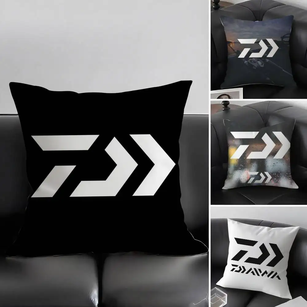 

Brand D-DAIWA P-PIER 39 Pillow Case Short Plush Double-sided Printing Home Machine Washable in Winter Cushion Cover