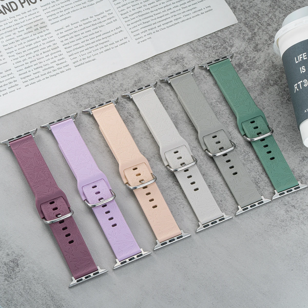 Sport Band for Apple Watch Strap 49mm 46mm 42mm 40mm 44mm 45mm 41 Silicone Bracelet iWatch serie 11 10 9 8 Ultra3 6 SE 5 7 band