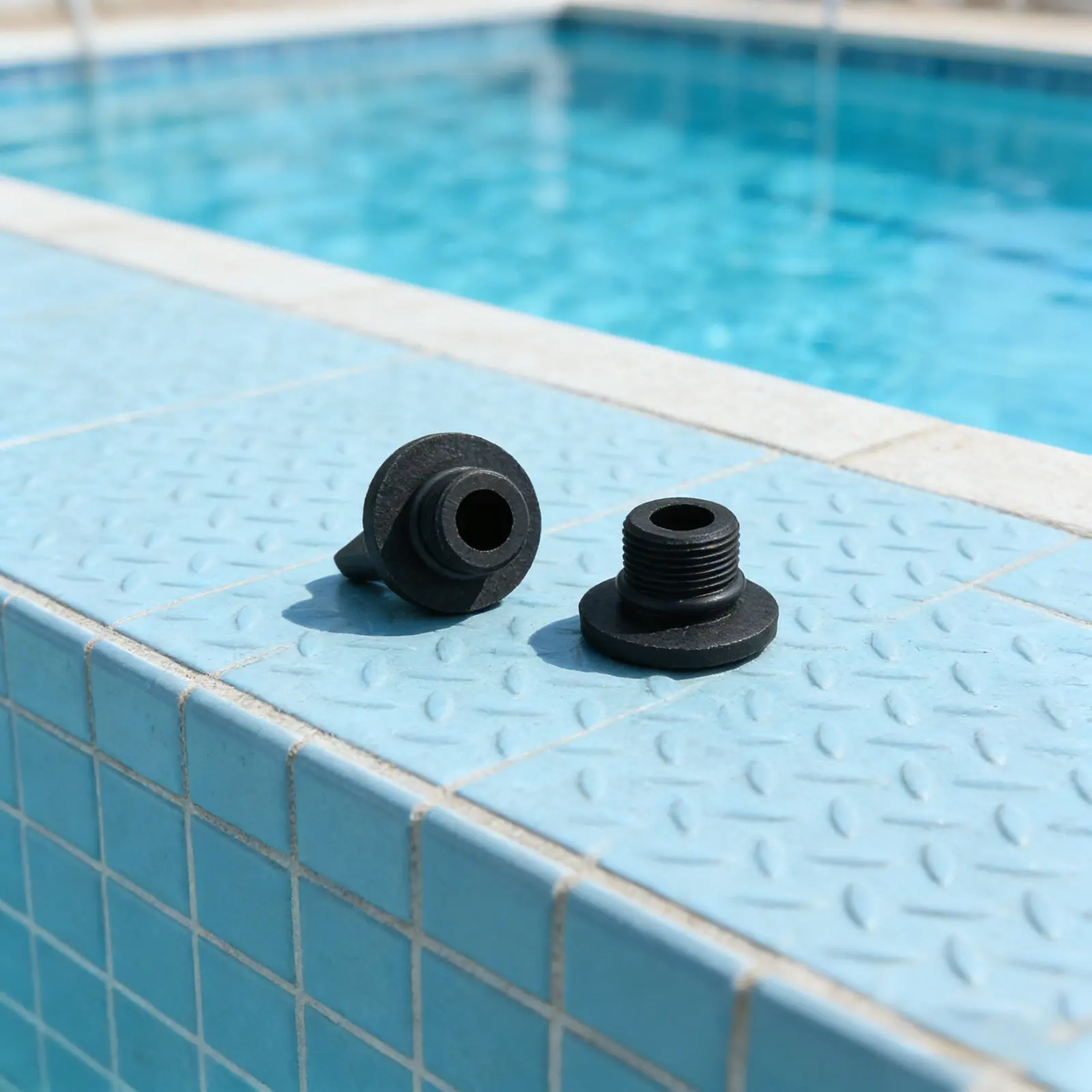 2PCS Black Drain Screw With O-ring For SPS25 SPS50 SPS75 SPS100 Circulation Pump Spa Equipment Maintenance Accessory