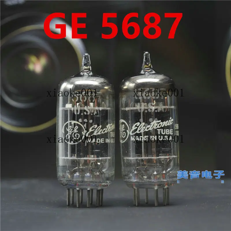 New 5687 Tube Direct Replacement for E182CC/5687WA Tube Pairing Audio Video Component - Direct Replacement for Enhanced Performa