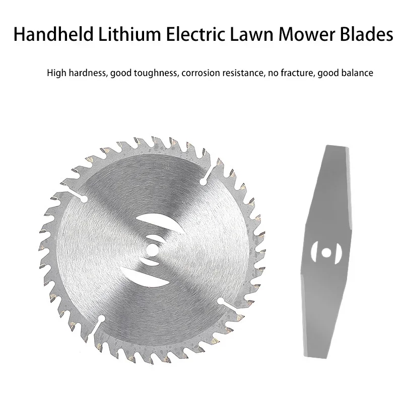 150 mm 40 Teeth Metal Grass Trimmer Heads Blade Replacement Weed Eater Saw Blade Lawn Mower Fit Accessory for Garden Power Tool