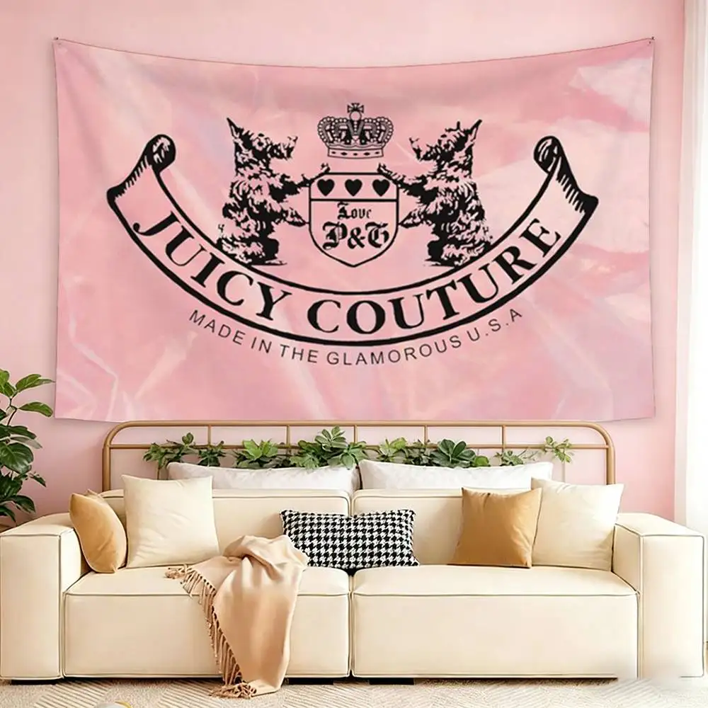 J-Juicy C-Couture-Flagge, geeignet für Party, Club, Außen- und Innenbereich, Wanddekoration, Banner, Fans, Geschenk – Detail 4