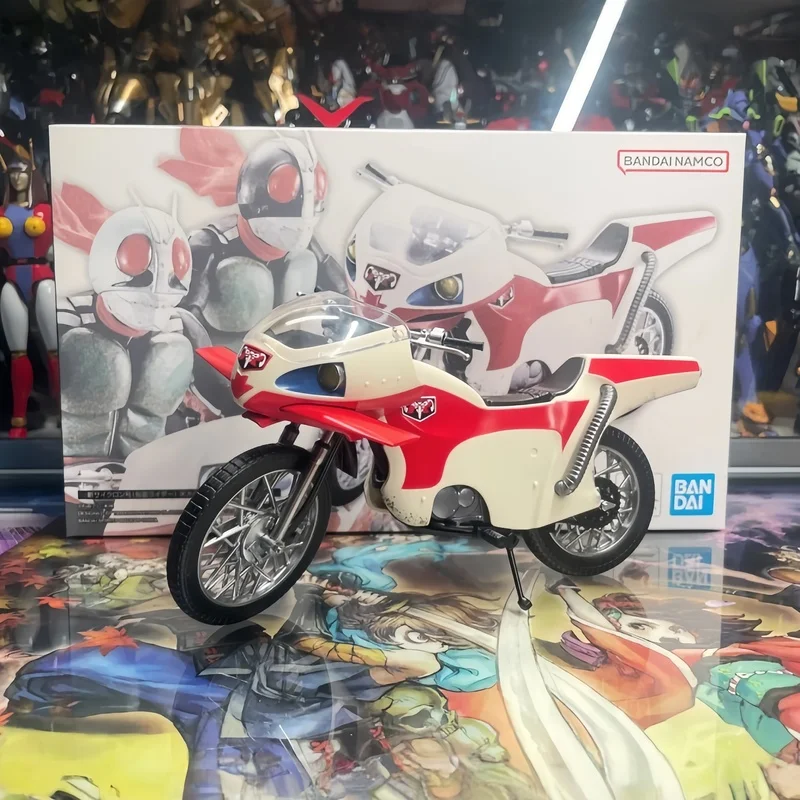 

В наличии: Новая фигурка Bandai SHF Kamen Rider No.1 No.2 New Cyclone Motorcycle, модель для настольной коллекции, украшение, игрушка, подарок