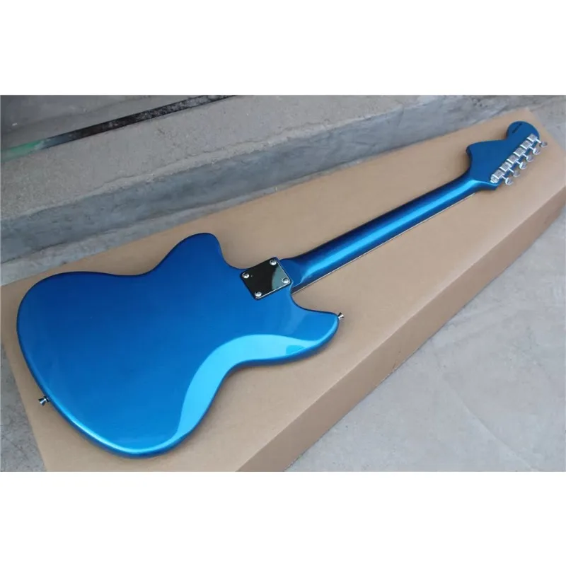 Flyoung Blue Electric Guitar Musical Instrument 6 Strings Electric Guitars Made in China