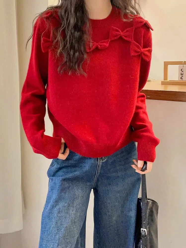 Chique, modieuze gebreide trui met Ne Cover Long Sve Zachte, comfortabele, casual, veelzijdige top met knoopontwerp