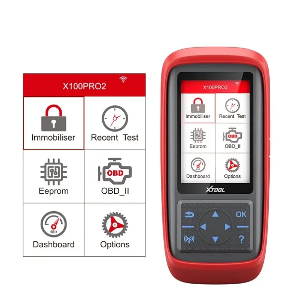 2024 XTOOL X100 Pro2 Professional Auto Key Programmer IMMO OBD2 Car Diagnostic Tools Lifetime Free Update Online with EEPROM