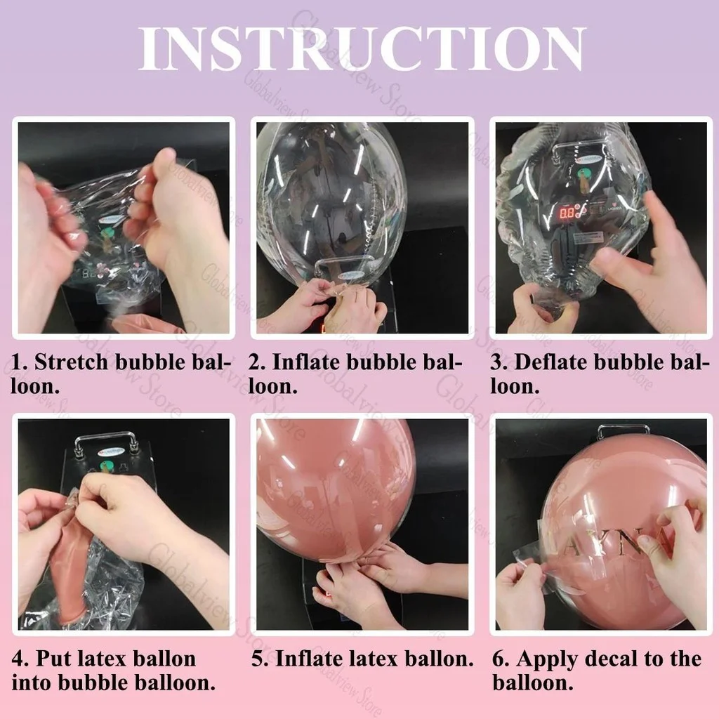 Personalisierter Namensballon Willkommen Baby Latex-Ballon Innenliegender Blasenballon Hochzeitsdekoration Taufe Babyparty Neugeborenes Geschenkidee – Detail 3