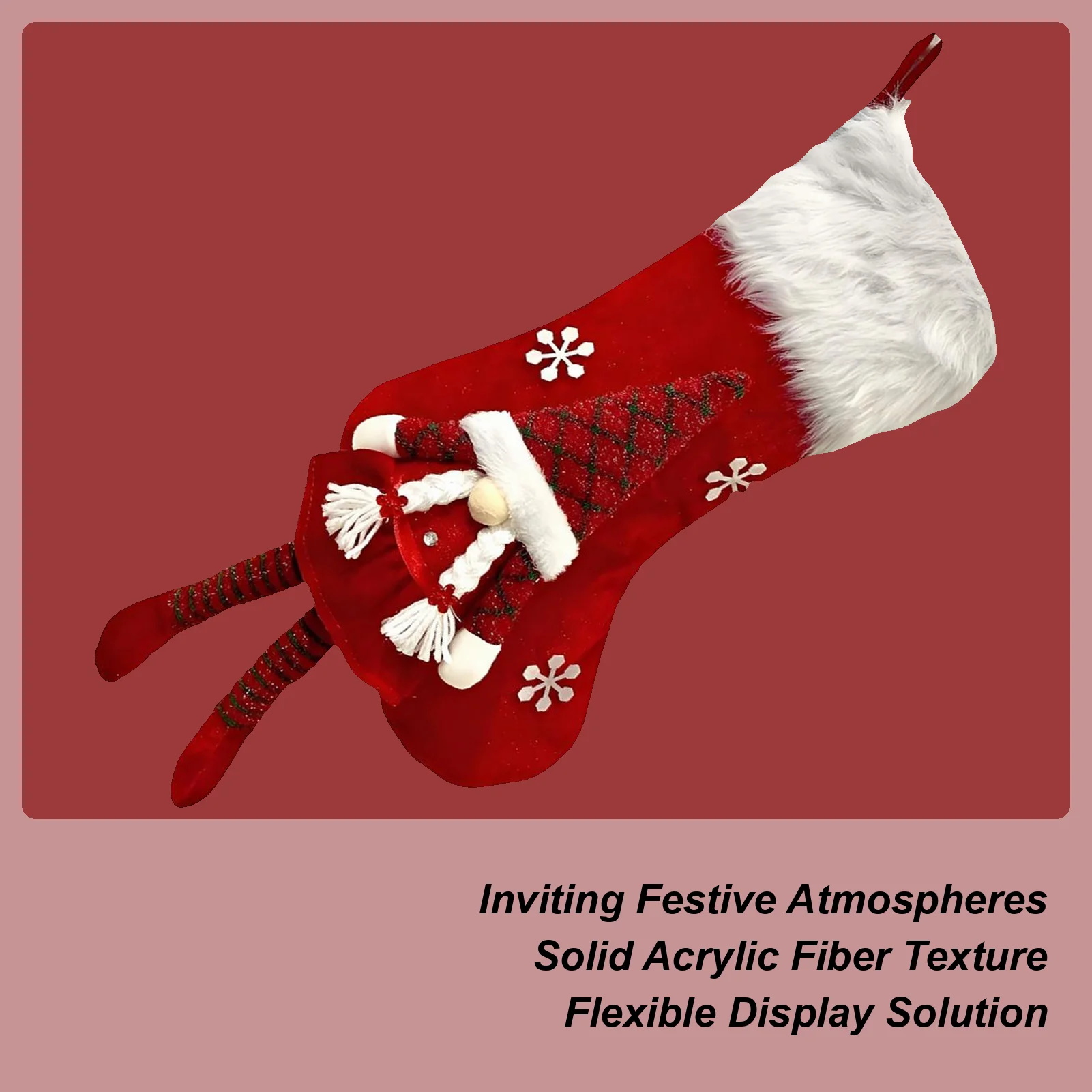 

Рождественские носки, украшения, рождественские сумки для закусок, дизайн гнома, орнамент, декор камина для праздничной стены, семейная дверь для взрослых