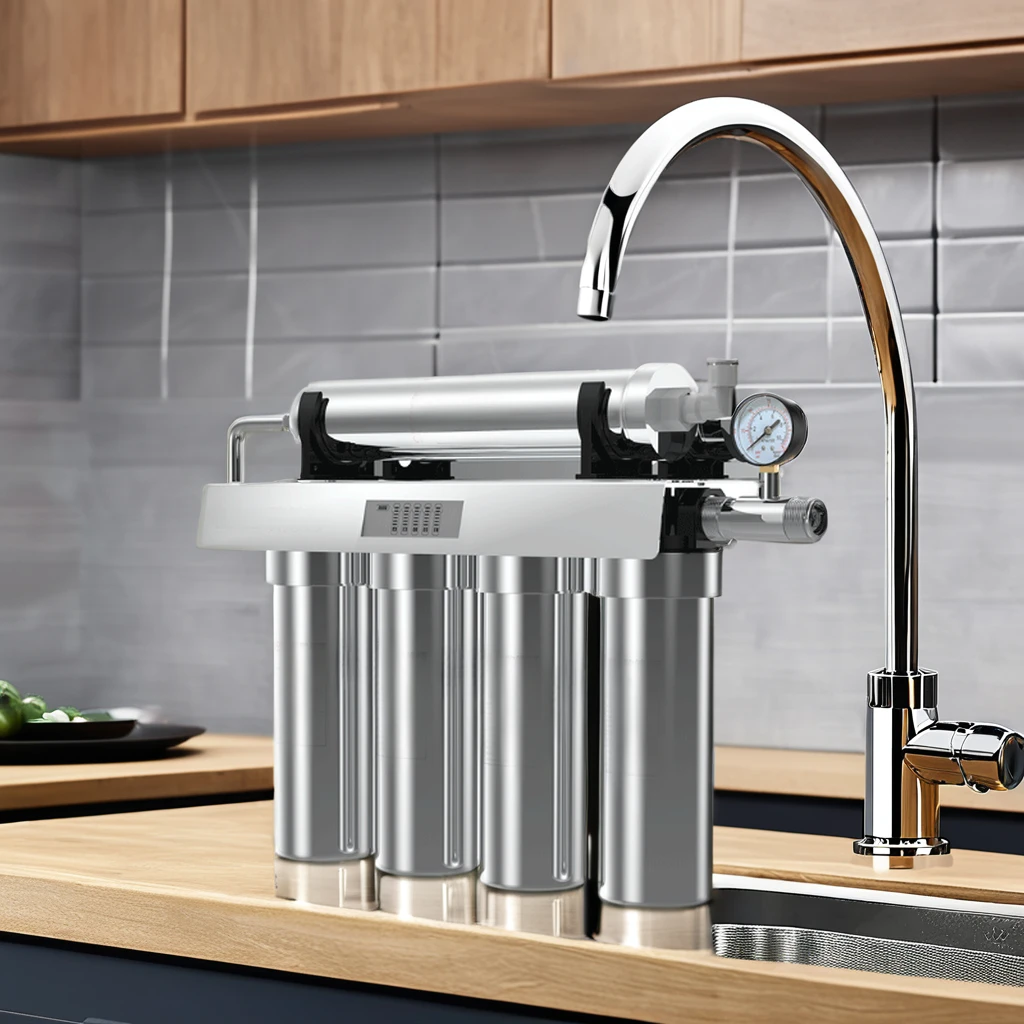 5 Stage Ultrafiltration Under-Sink Filter | 304 Stainless Steel Home Water Purifier