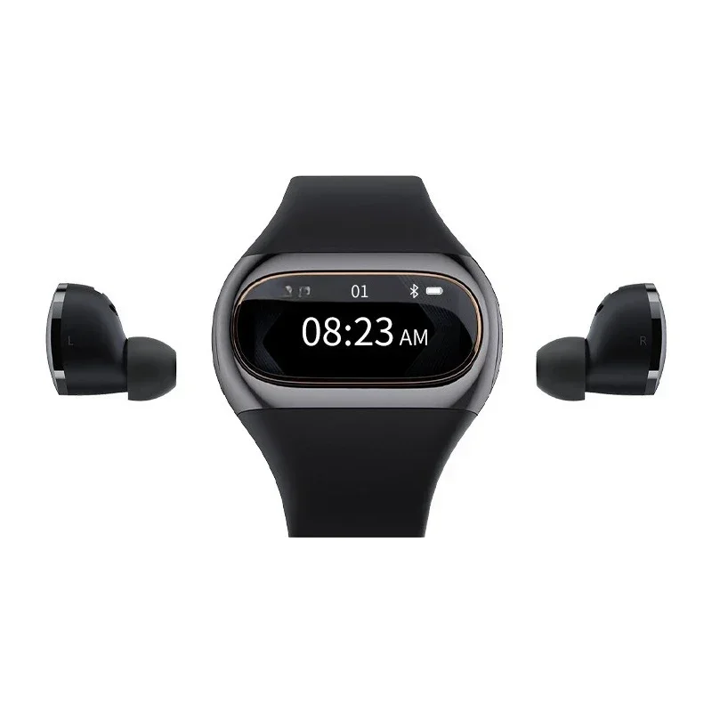 Smart watch headset waterproof exercise step detection heart rate bluetooth headset
