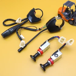 Forklift Headlight Turn Signal Switch JK211Y/JK802A Is Suitable for Helihang Fork Light Double Gear Switch Assembly