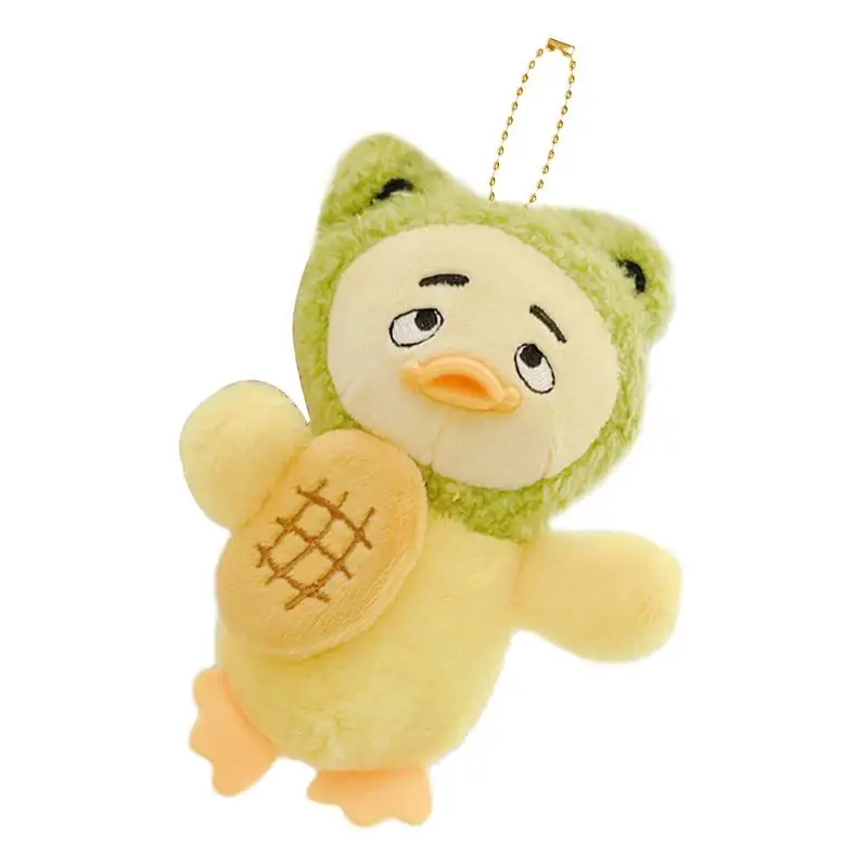 

Duck Plush Keychain Pout Duck Doll Keyring Charm Cute Stuffed Toy Plush Animal Keychain Soft Plushie Toy For Boys Girls