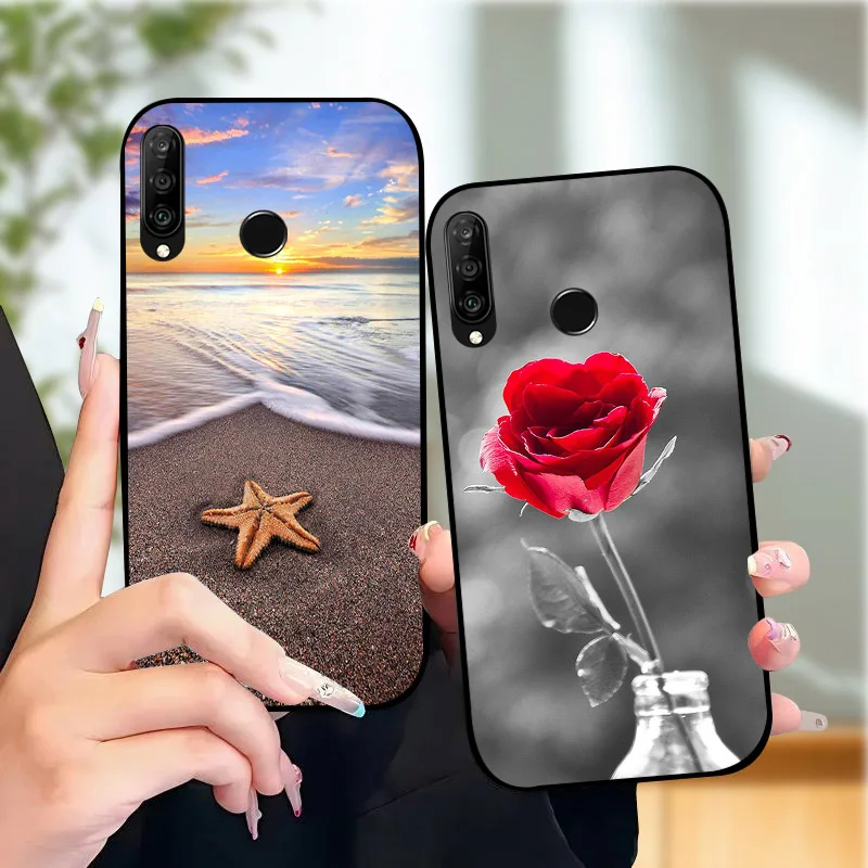 حافظة لهاتف هواوي P30 لايت حافظة لهاتف هواوي نوفا 4e Nova4e غطاء مقاوم للصدمات P30Lite P 30 Lite MAR-LX1A #6