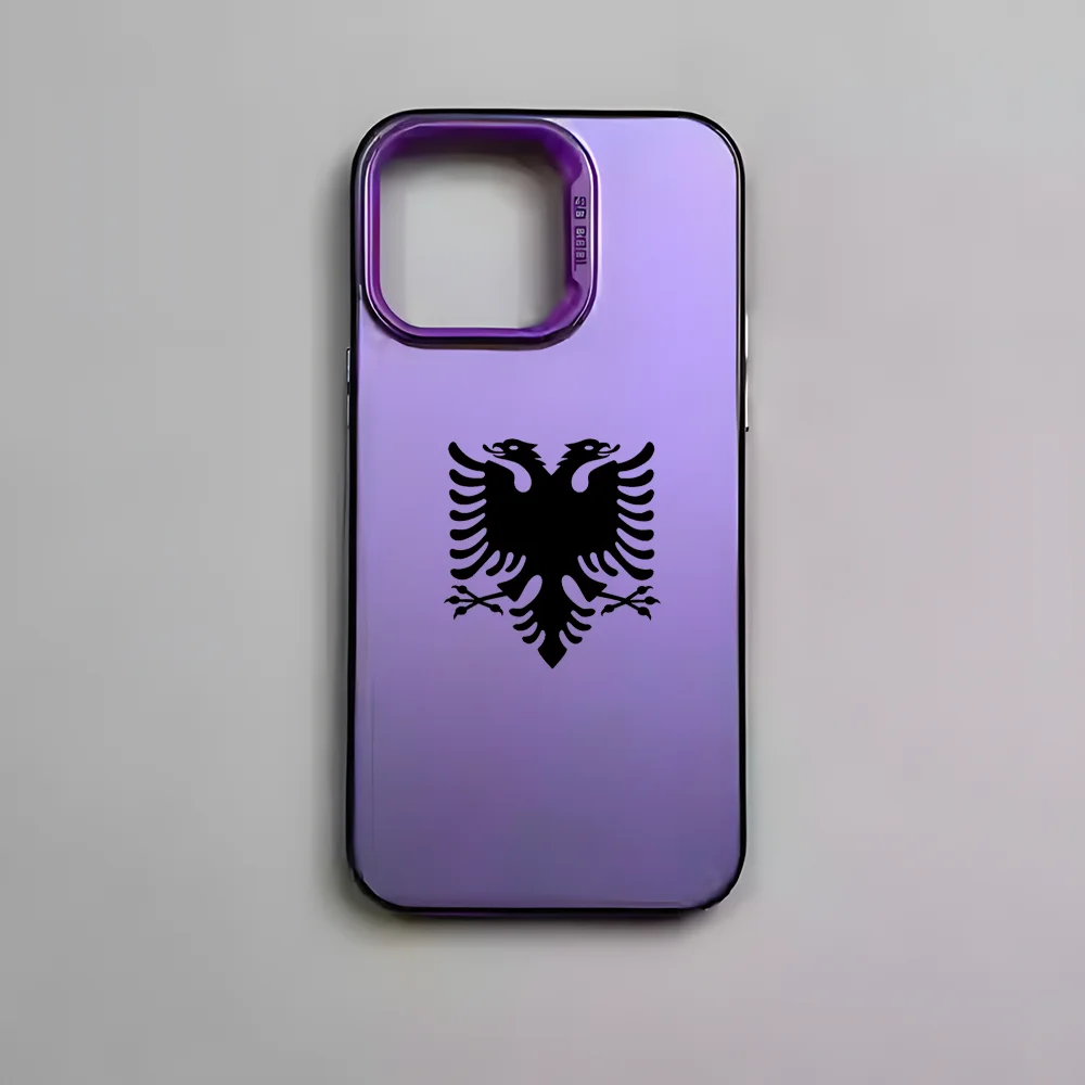 Phone Case For Albanian Flag iPhone 17 16e 16 15 14 13 12 11 mini Pro Max X XR XSMAX 8 7 Air Plus Anti Fall Matte Back Cover
