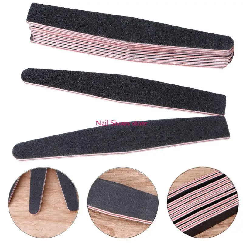 

E0BC Double Sided Art Tips Buffer 100/180 Sanding Manicure Block Buffing Files