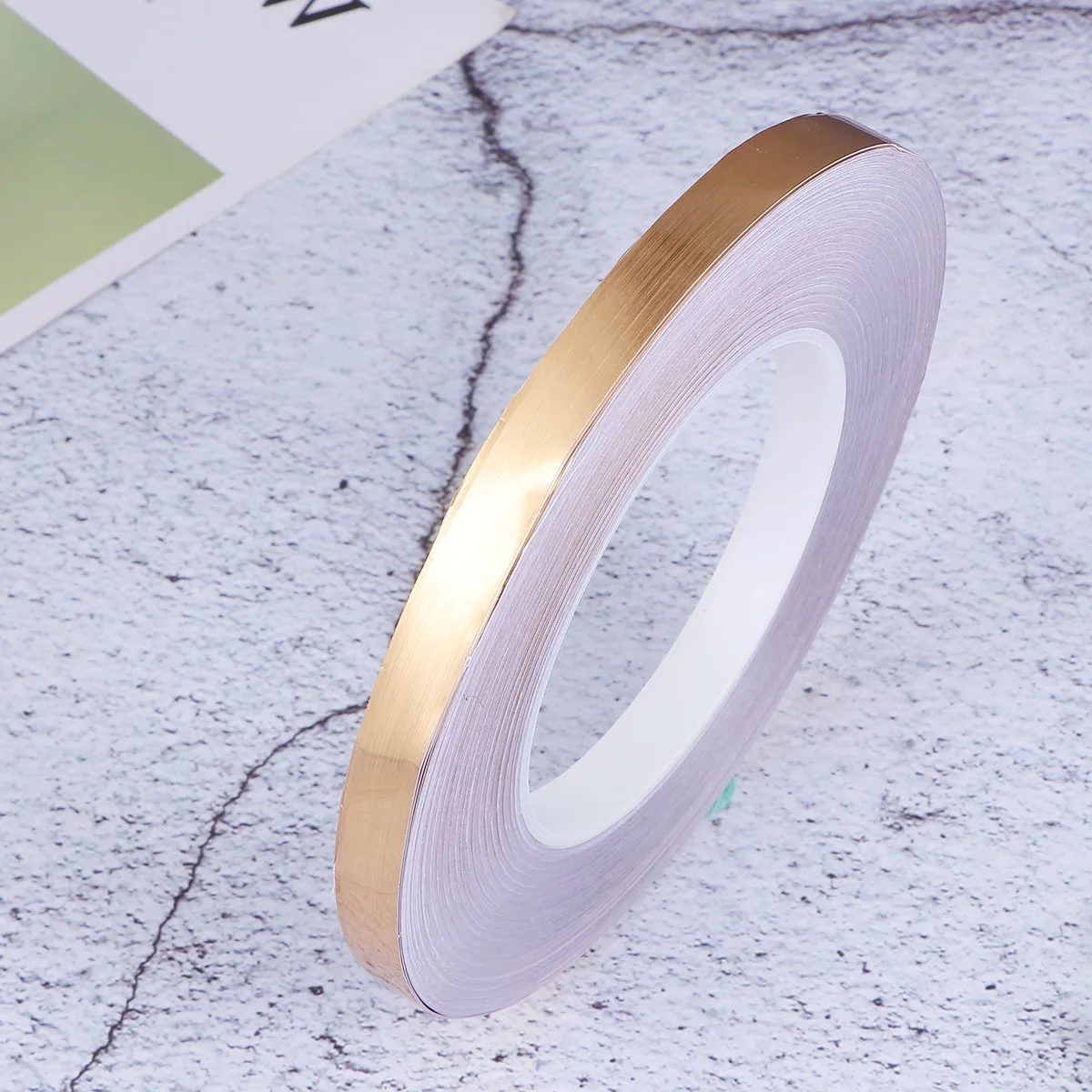 

1 pc Waterproof Grout Tape For Tiles Self-Adhesive Tile Seam Filler Decorative Floor Wall Joint Sealing Strip Golden 1Cm X 5M