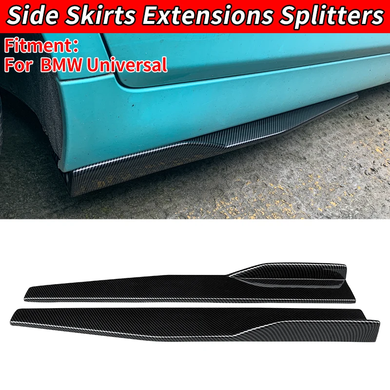 

For BMW Series F20 F21 F30 F35 E90 E91 E92 E93 G30 G38 X1 X2 X3 M2 M3 M4 Universal Car Side Skirt Bumper Diffuser Spoiler Aprons