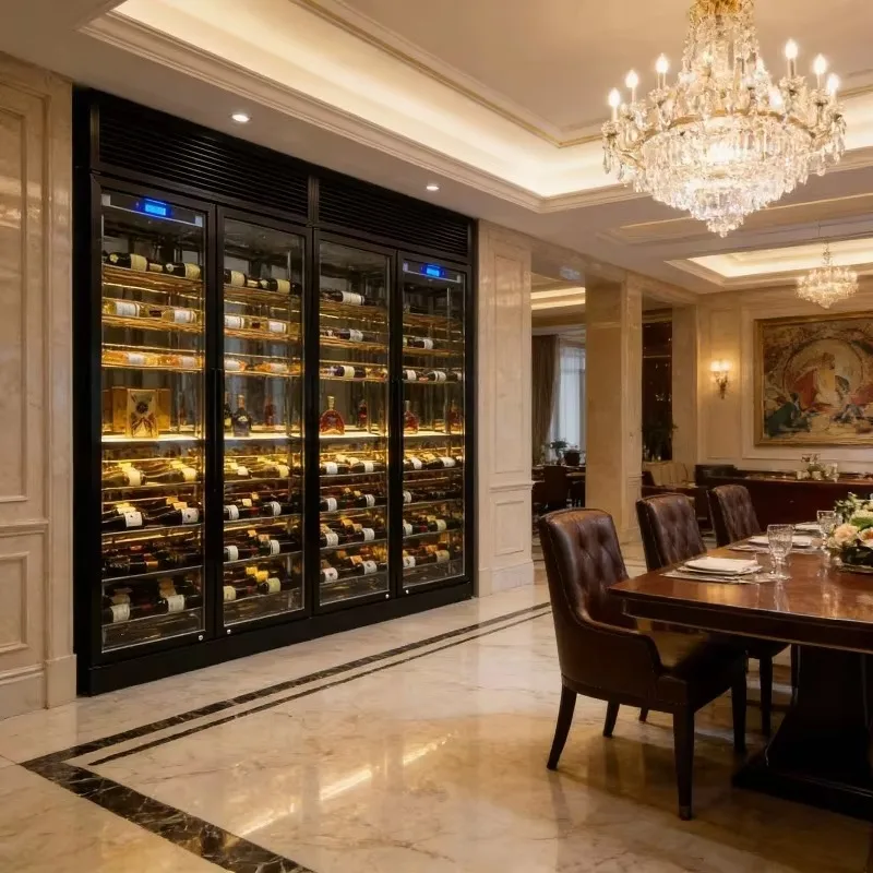 Airo Modern Luxury Hotel Constant Temperature Wine Storage Cabinet Wine Display Cellar for Home