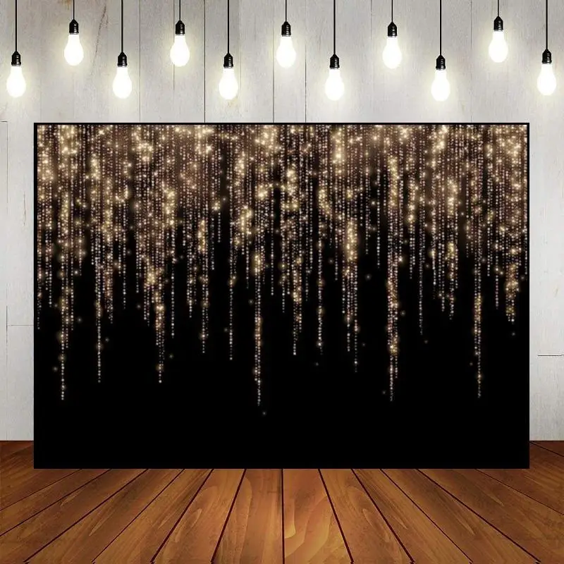 

Twinkle Littler Star Background Photo Galaxy Starry Sky Photography Backdrops Gold Glitter Little Baby Shower Navy Blue Party