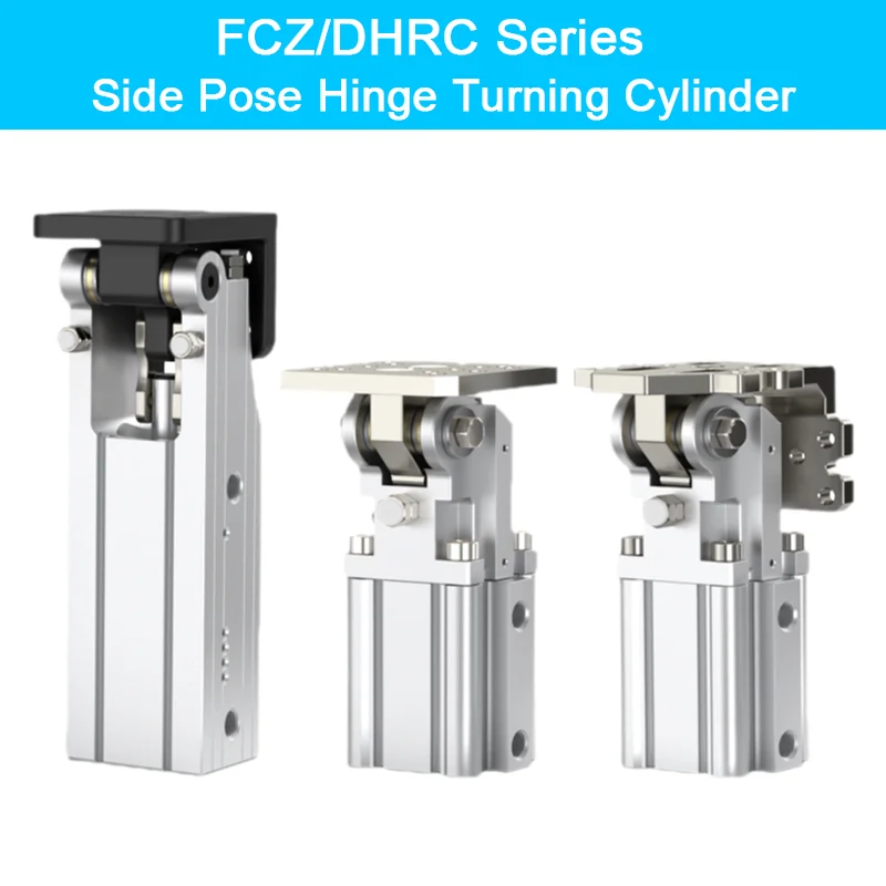 

FCZ/DHRC Series Side Pose Hinge Turning Cylinder Z-FCZ20 32 40 DHRC32-30LB/ZB Fixture 90 Degree Flip Air Cylinder