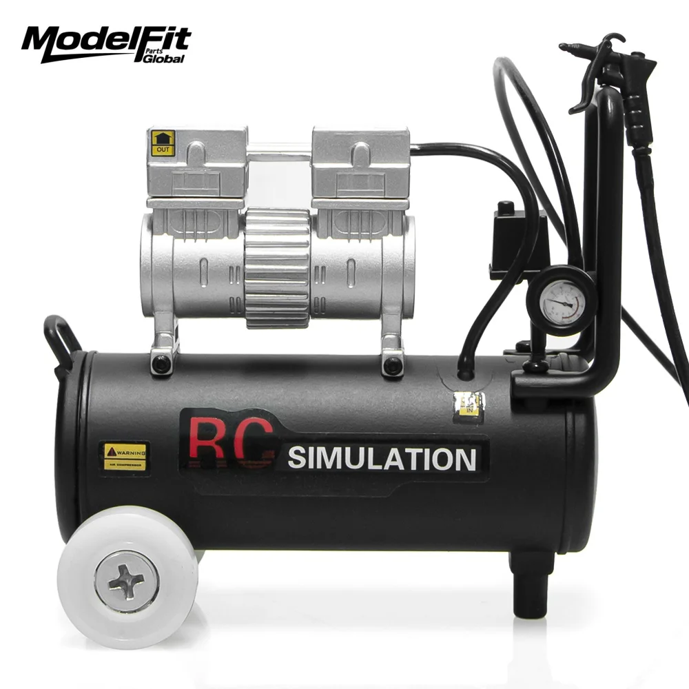 

Simulated Air Compressor Decoration Parts for 1/10 RC Crawler Compatible with TRX4 SCX10 MK07 5811 MJX CROSS Model Car