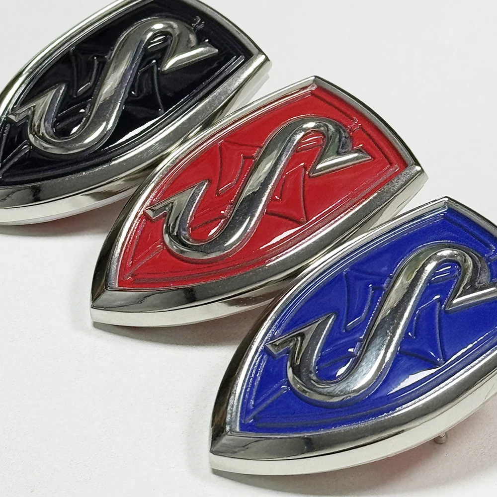 Insignia de emblema de maletero de capó de SILVIA S roja/negra/azul 240SX S13 S14 S15 SR20DET