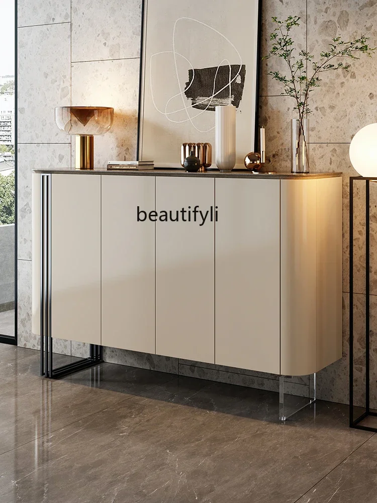 Household high-end lockers Decorative cabinets Enter the door porch Room against the wall Storage cabinet