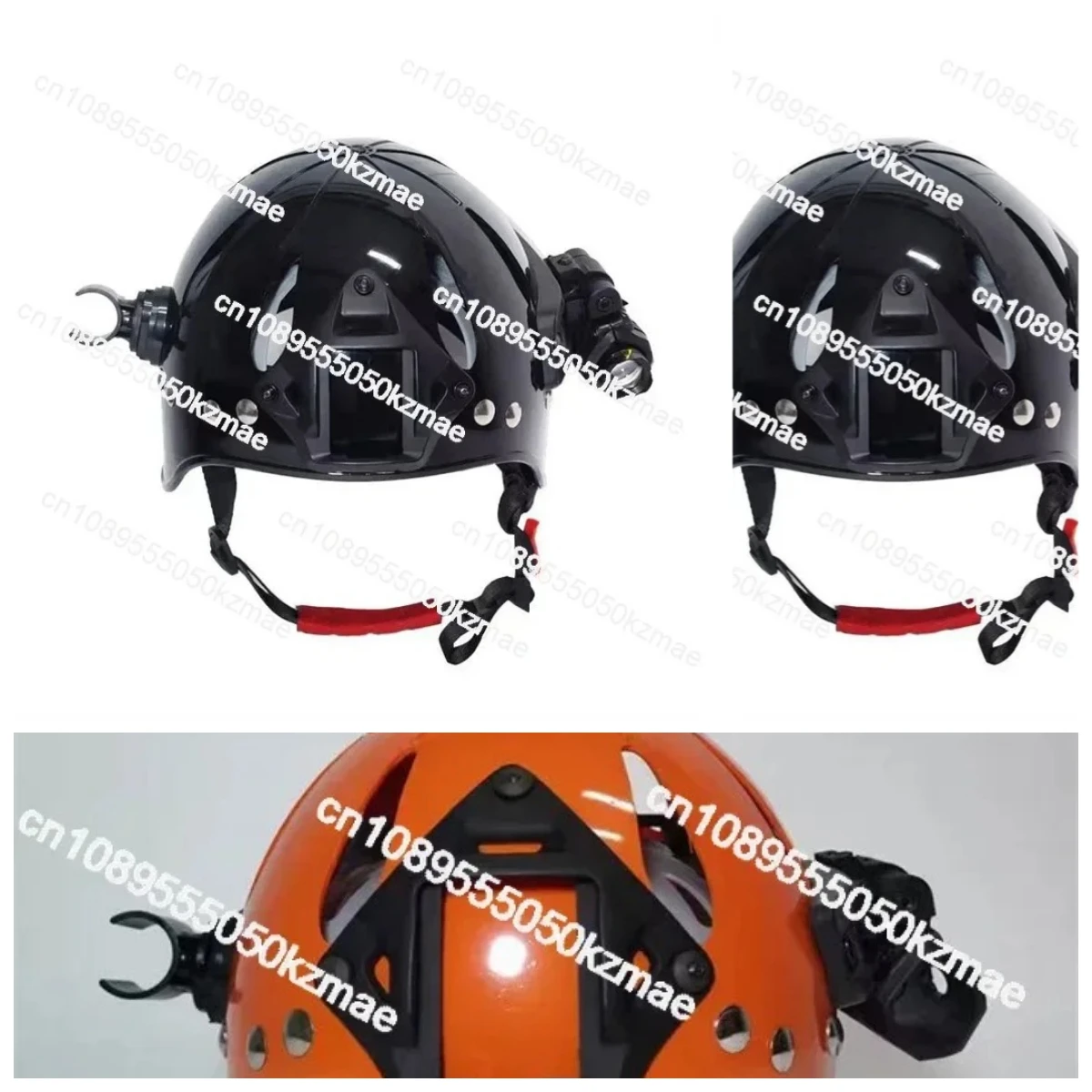 Type 1 Class E Hard Hat | Orange ABS Climbing Diving Safety Helmet