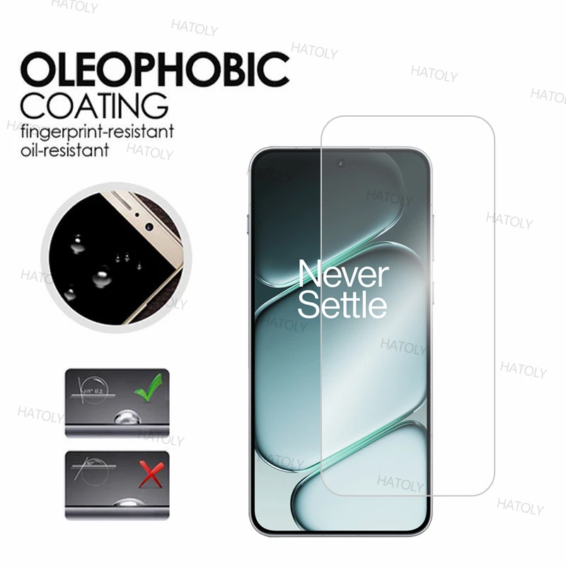 2/4 قطعة حامي الشاشة ل OnePlus 15R الزجاج المقسى OnePlus 15R الغراء الكامل المضادة للخدش طبقة رقيقة واقية الزجاج ل OnePlus 15R