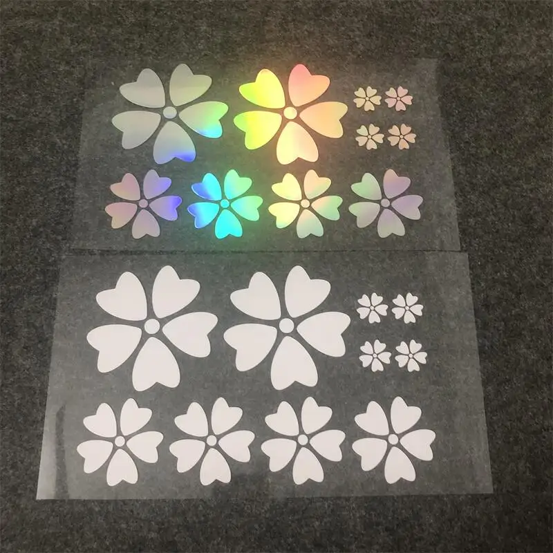 

Car Decals Body decoration Reflective decals Lucky grass cover scratches personality modified stickers auto accessories