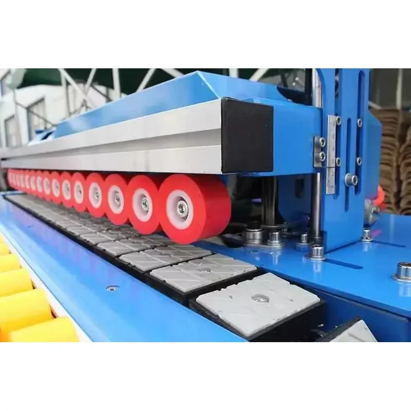 Automatic Wood Sanding Machine with Motor for Furniture 5-50mm Straight Line Polishing Shelf Edge Banding 1kw 30kg