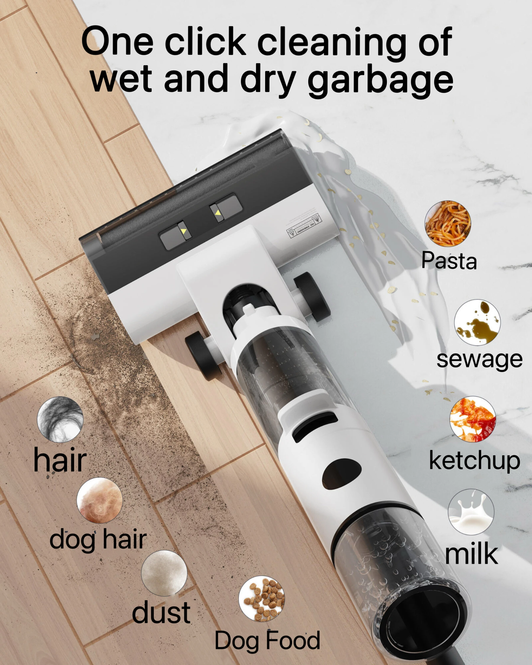 أعلى بيع BLDC موتور الرطب/الجاف مكنسة كهربائية 30s التنظيف الذاتي للمنزل 6 مللي متر حافة ضيقة لفندق سجادة غرفة معيشة بنقرة واحدة