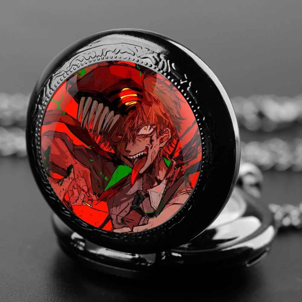 

Бензопила для мужчин, винтажные арабские цифры, купольное стекло, кварцевые карманные часы для мужчин и женщин, ожерелье, аксессуары, часы, подарки, сувениры Relógio