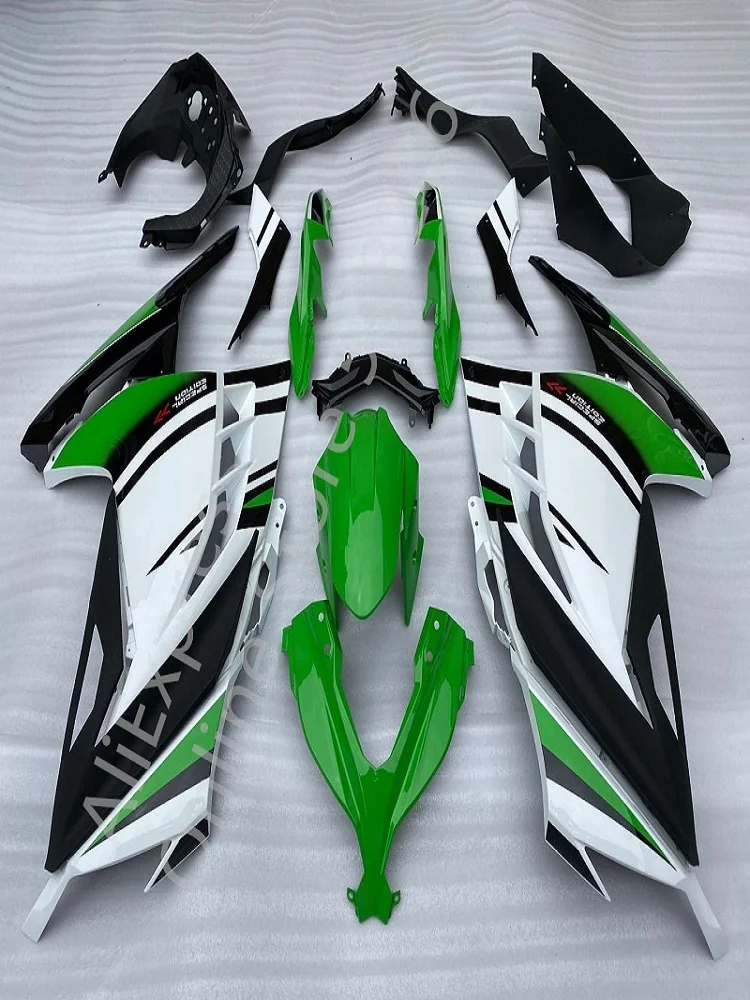 

Обтекатель для EX300 2013 2015 для Kawasaki Ninja Zx300r 13 14 15 EX300 2013 2015 2013-2015 зеленый белый черный обтекатель кузова