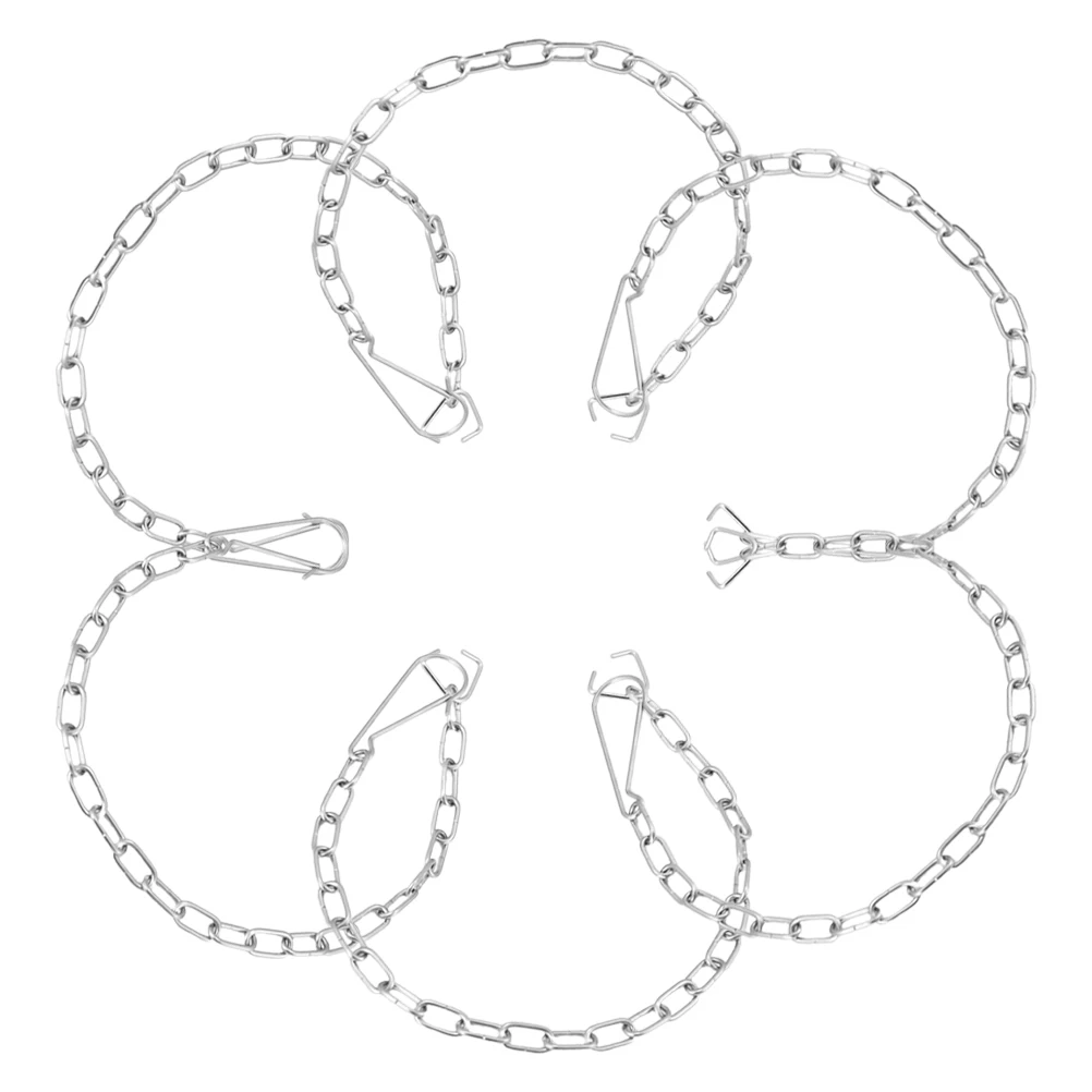 

6pcs Stainless Steel Flapper Chain Toilet Replacement Kits Drain Accessories 304 Long Universal Plumbing