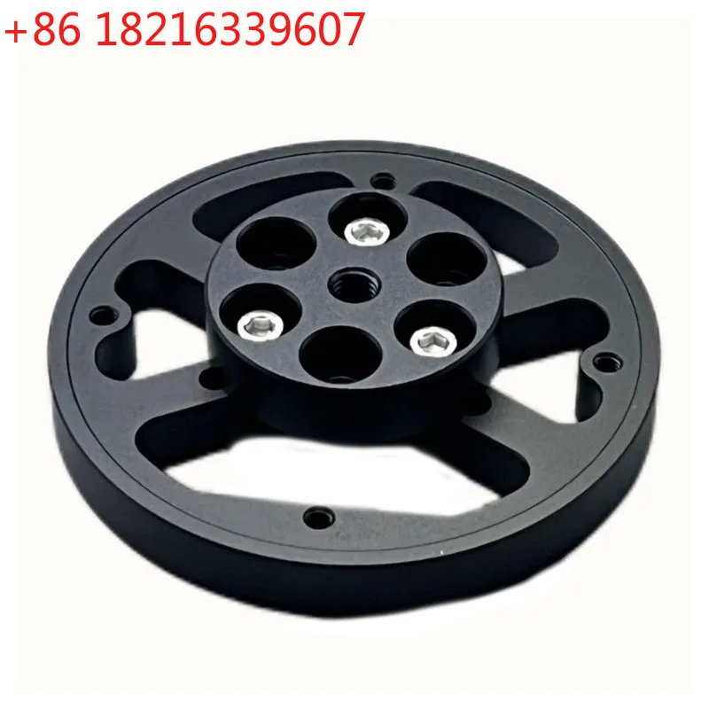 YAO Optical Equatorial Mount Adapter Plate Black/Silver Color Randomly Supports EQ3EQ5 And Supports 3/8 Tripod