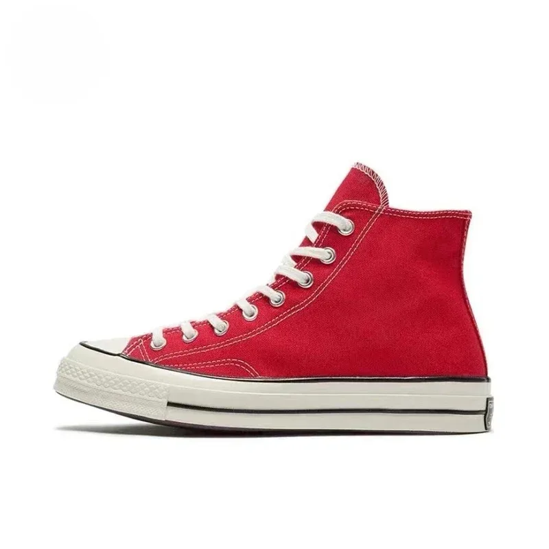 Converse Chuck Taylor All Star 70 Hi Enamel Red 164944c Comfortable Anti-slip High-top Men's / Women's Canvas Shoes