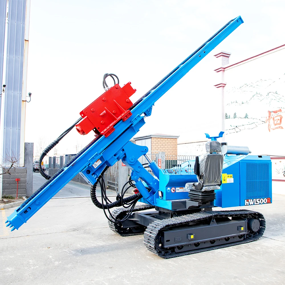 New Product Ground Screw Machine Pile Driver for Solar Ground Hammer Pile Driver