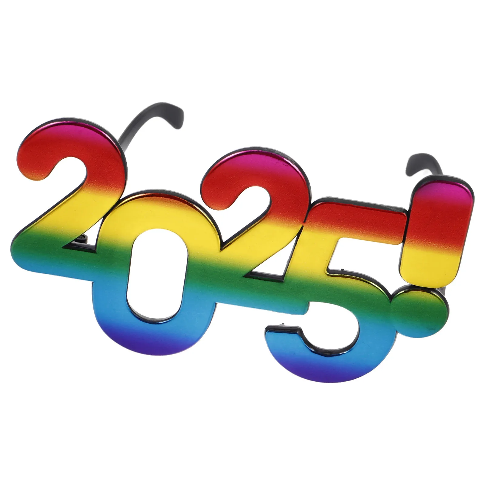 

2025 Party Eyeglasses New Year's Eve Celebrations Festive Gatherings Photo Props Creative Design Lightweight Portable