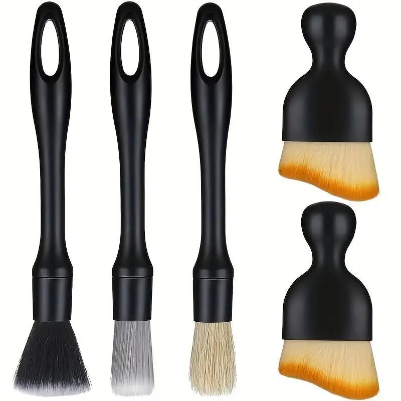 Car Cleaning Brushes Kit Auto-interieur Detaillering Stofborstel Voertuig Microfiber Veegborstel Auto Wielgat Wassen Gereedschap